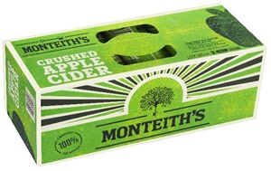 Picture of Monteiths Apple Cider 10pk Cans 330ml