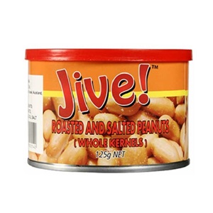 Picture of Jive Roasted&Salted Peanuts Tin 125gm