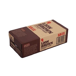 Picture of Lion Brown 18pk Cans 330ml