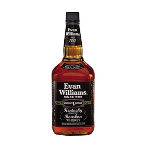 Picture of Evan Williams  Black Label Bourbon Whiskey 1000ml