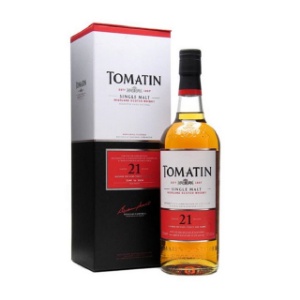 Picture of Tomatin 21YO Bourbon Barrel Single Malt 700ml