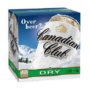 Picture of Canadian Club n Dry 18pk Cans 330ml