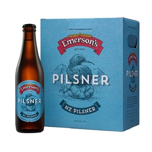 Picture of Emerson's Pilsner 6pk Bottles 330ml