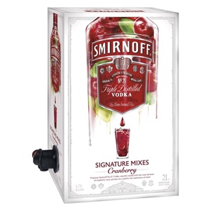 Picture of Smirnoff Vodka & Cranberry Cask 5.7% 2000ml