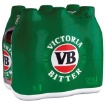 Picture of Victoria Bitter 6pack Bottles 375ml