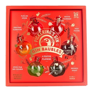 Picture of Pickerings GIn Bauble Pack 6x50ml