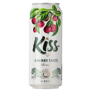 Picture of Kiss Cherry Cider 500ml Can each