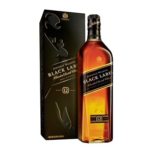 Picture of Johnnie Walker Black Label 12YO Scotch Whisky 1000ml