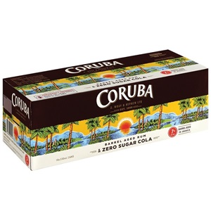 Picture of Coruba 7% n Zero Sugar Cola 10pk Cans 330ml