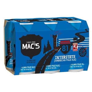 Picture of Mac's Interstate 6pack Cans 330ml
