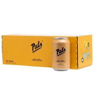 Picture of Pals Vodka, Mango, Pineapple & Soda 10pk Cans 330ml