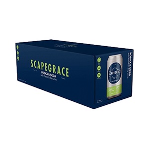 Picture of Scapegrace Vodka, Soda & Lime 10pk Cans 330ml