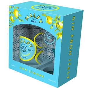 Picture of Malfy Con Limone Italian Gin 700ml + Glass Gift Pack