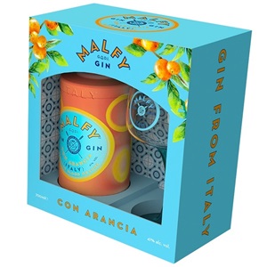 Picture of Malfy Con Arancia Italian Gin 700ml + Glass Gift Pack