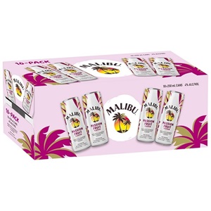 Picture of Malibu Rum n Passion 10pk Cans 250ml