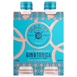 Picture of Malfy Rosa G&T 4pk 300ml