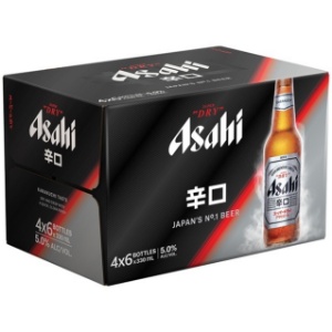 Picture of Asahi Super Dry 4x6pk 330ml