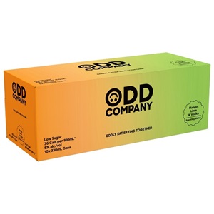 Picture of ODD Co Vodka Mango Lime 10pk Cans 330ml