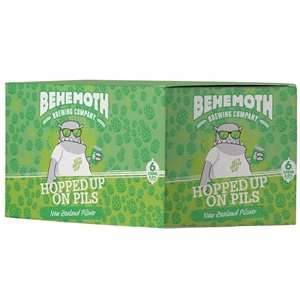 Picture of Behemoth Hopped Up On Pils 6pack Cans 330ml