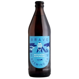 Picture of Brave Rocket Extra Pale Ale Craft Beer Bottle 500ml each