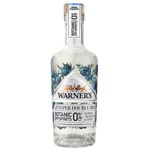 Picture of Warner's Juniper Double Dry 0% Non-Alcoholic Gin 500ml