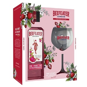 Picture of Beefeater Pink Gin + Glass Gift Pack 700ml