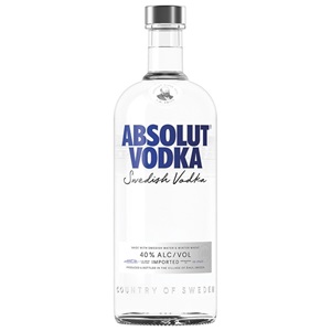 Picture of Absolut Plain Vodka 1 Litre
