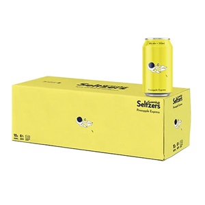 Picture of Seltzers PineApple 10pk Cans 330ml