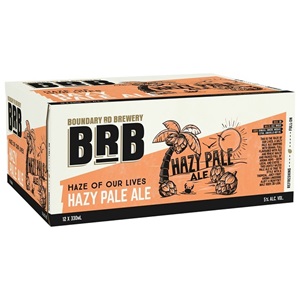 Picture of BRB Hazy Pale Ale 12pk Cans 330ml