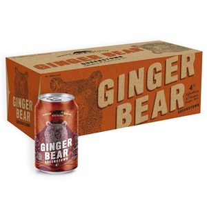 Picture of Crimson Badger Ginger Beer 10pk Cans 330ml