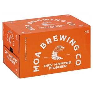 Picture of Moa Dry Hopped Pils 6pk 330ml Cans