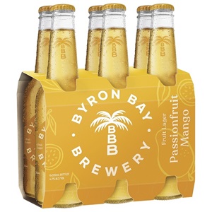 Picture of Byron Bay Passion Mango 6pack Bottles 330ml