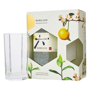 Picture of Roku Japanese Gin + Glass 700ml