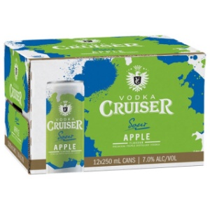 Picture of Cruiser 7% Sour Apple 250ml 12pk Cans