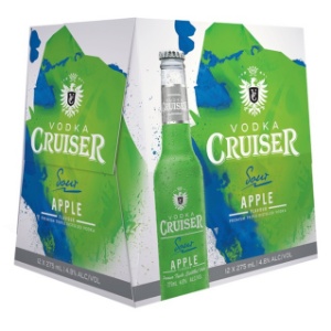 Picture of Cruiser 4.8% Sour Apple 275ml 12pk Bottles