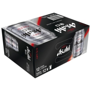 Picture of Asahi Super Dry 12pk Cans 330ml
