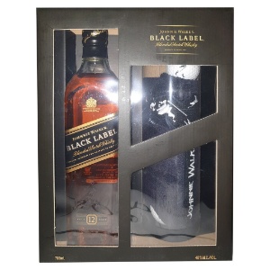 Picture of Johnnie Walker Black Label 12YO Scotch Whisky + Golf Gift 700ml