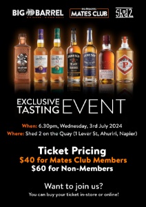 Picture of BB Tasting Event Napier Ticket