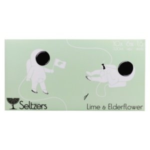 Picture of Seltzers Lime & Elderflower 10pk Cans 330ml