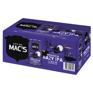 Picture of Mac's Apparition Hazy IPA 12pack Cans 330ml