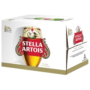 Picture of Stella Artois 24pk Bottles 330ml