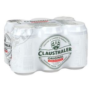Picture of Clausthaler Non Alcoholic Beer 6pack Cans 330ml