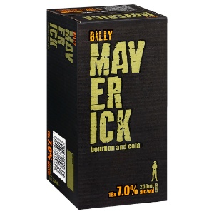 Picture of Maverick 7%  Bourbon n Cola 18pk Cans 250ml